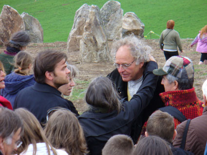 Clovis Cornillac, Myriam Boyer et Serge Boyer